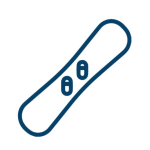 SNOWBOARD - STANDARD - TALLE 138
